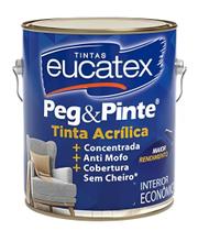 Tinta Acrílica Peg & Pinte Antimofo Mais Rendimento 3,6L 13 Cores