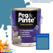Tinta Acrílica Peg & Pinte Econômica 3,6L Eucatex Sem Cheiro - Cores