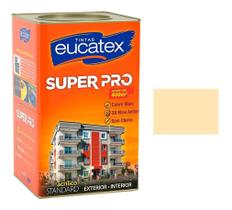 Tinta Acrilica Pérola Semi Brilho Super Pro Eucatex 18lt