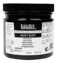 Tinta Acrílica Pintura Liquitex 946ml Ivory Black Heavy Body