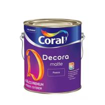 Tinta Acrílica Premium Coral Decora Matte FO 3,2L Cores