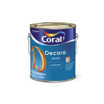Tinta Acrílica Premium Coral Decora Seda AC 3,2L