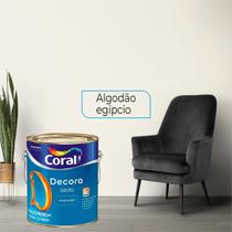 Tinta Acrílica Premium Coral Decora Seda Acetinado 3,6l