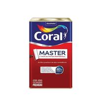 Tinta Acrílica Premium Coral Master 18L