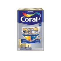 Tinta Acrílica Premium Coral Sol E Chuva Pintura Impermeabilizante 16L