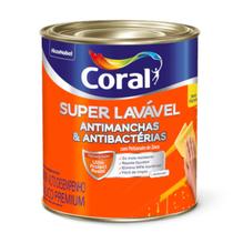 Tinta Acrílica Premium Coral Super Lavável 800ML Cores