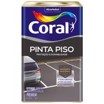 Tinta Acrílica Premium Para Piso Fosco Azul 18 Litros - CORAL