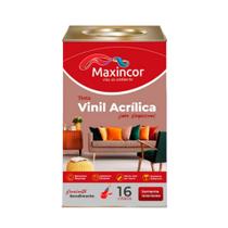 Tinta Acrílica Premium Parede 16lts Maxincor Antimofo Pêssego