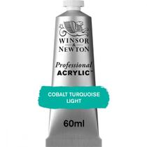 Tinta Acrílica Profes Winsor 60ml 191 Cobalt Torquoise Light