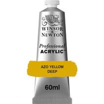 Tinta Acrílica Professional Winsor 60ml 039 Azo Yellow Deep