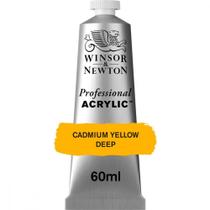 Tinta Acrílica Professional Winsor 60ml 111 Cad Yellow Deep Tinta Acrílica Professional Winsor 60ml 111 Cad Yellow Deep