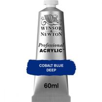 Tinta Acrílica Professional Winsor 60ml 180 Cobalt Blue Deep