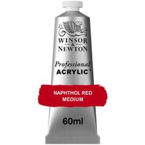 Tinta Acrílica Professional Winsor 60ml 423 Napht Red Medium Tinta Acrílica Professional Winsor 60ml 423 Napht Red Medium