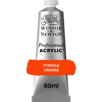 Tinta Acrílica Professional Winsor 60ml 519 Pyrrole Orange