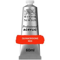 Tinta Acrílica Professional Winsor 60ml 548 Quinacridone Red