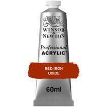 Tinta Acrílica Professional Winsor 60ml 560 Red Iron Oxide - Winsor & Newton