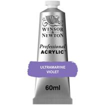 Tinta Acrílica Professional Winsor 60ml 672 Ultramar Violet