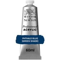 Tinta Acrílica Professional Winsor 60ml Pht Blue Green Shade - Winsor & Newton