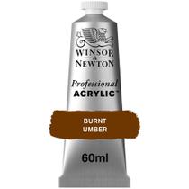 Tinta Acrílica Professional Winsor 60ml S1 076 Burnt Umber