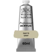 Tinta Acrílica Professional Winsor 60ml S1 217 Davys Gray Tinta Acrílica Professional Winsor 60ml S1 217 Davys Gray