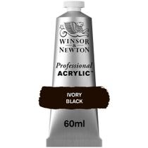 Tinta Acrílica Professional Winsor 60ml S1 331 Ivory Black