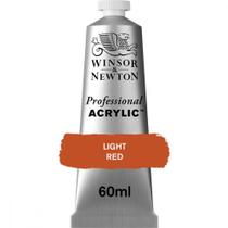 Tinta Acrílica Professional Winsor 60ml S1 362 Light Red Tinta Acrílica Professional Winsor 60ml S1 362 Light Red