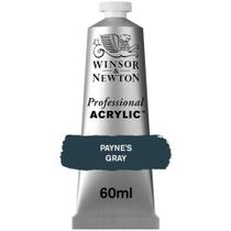 Tinta Acrílica Professional Winsor 60ml S1 465 Paynes Gray - Winsor & Newton