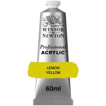 Tinta Acrílica Professional Winsor 60ml S2 346 Lemon Yellow Tinta Acrílica Professional Winsor 60ml S2 346 Lemon Yellow