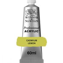 Tinta Acrílica Professional Winsor 60ml S3 086 Cadmium Lemon