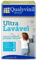 Tinta Acrílica Qualyvinil AC Ultra Lavável 18L - Branco Gelo