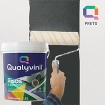 Tinta Acrílica Qualyvinil Pinta Piso e Quadras 18l Premium Escolha Cor Tinta Acrílica Qualyvinil Pinta Piso e Quadras 18l Premium Escolha Cor
