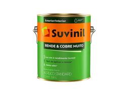 Tinta Acrílica Rende e Cobre Muito Branco Fosco 3.6 litros - Suvinil