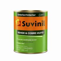 Tinta Acrílica Rende e Cobre Muito Branco Fosco 900ml - Suvinil