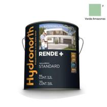 Tinta Acrílica Rende+ Fosca Verde Amazonas Galão 3,6L Uso Interno e Externo Hydronorth Tinta Acrílica Rende+ Fosca Verde Amazonas Galão 3,6L Uso Interno e Externo Hydronorth