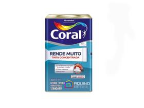 Tinta Acrílica Rende Muito Fosca Coral 16l Cores