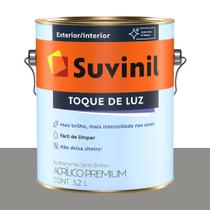 Tinta Acrílica Semi Brilho Suvinil Ânfora de Prata 3,2 L