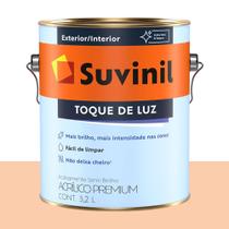 Tinta Acrílica Semi Brilho Suvinil Aquarela Pêssego 3,2 L