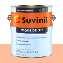 Tinta Acrílica Semi Brilho Suvinil Batida de Pêssego 3,2 L