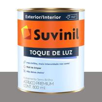 Tinta Acrílica Semi Brilho Suvinil Cinza-espacial 800 ml