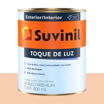 Tinta Acrílica Semi Brilho Suvinil Espuma de Pêssego 800 ml