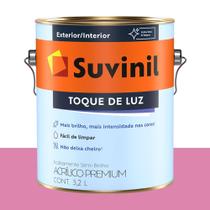 Tinta Acrílica Semi Brilho Suvinil Pink 3,2 L