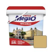 Tinta Acrílica Soft Econômica Parede Teto Interior 3,6L MegaÓ - Areia