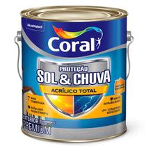 Tinta Acrílica Sol E Chuva Antimofo E Algas 3,6l 7 Cores