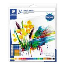 Tinta Acrilica Staedtler 24 Cores