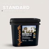 Tinta Acrílica Standard 18L Rende Mais Hydronorth Alta Cobertura e Rendimento Cor:Branco GeloTamanho:3,6 Litros