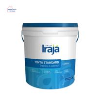 Tinta Acrílica Standard Branco Neve da Irajá em balde de 3,6 litros - Uso Interno e Externo Tinta Acrílica Standard Branco Neve da Irajá em balde de 3,6 litros - Uso Interno e Externo