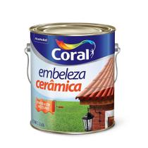 Tinta Acrílica Standard Brilho Embeleza Cerâmica 3.6l Coral