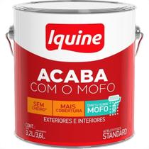 Tinta Acrilica Standard Iquine Acaba Mofo Branco Neve 3,6L