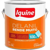 Tinta Acrilica Standard Iquine Delanil Rende Muito 3,6L Branco Neve