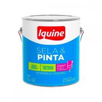 Tinta Acrilica Standard Iquine Sela E Pinta 2 Em 1 Branco Neve 3,6L Tinta Acrilica Standard Iquine Sela E Pinta 2 Em 1 Branco Neve 3,6L